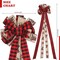 57x13 Inches Creative Handmade Christmas Tree Bow Topper Decoration
